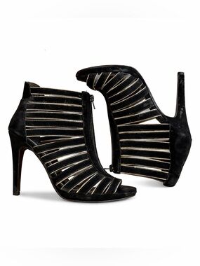 DV Dolce Vita Black Suede Heels